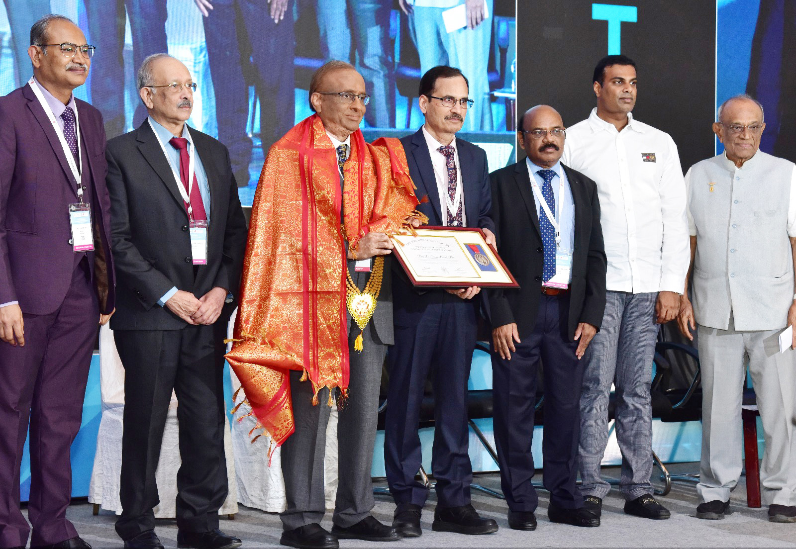 Indian Association of Cardiovascular Thoracic Surgeons, confers the coveted ‘Lifetime Achievement Award’ to Padma Shri Dr. Prasada Rao!